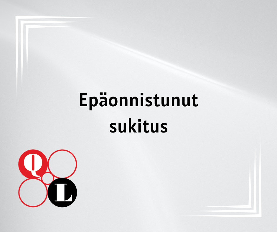 Epäonnistunut sukitus